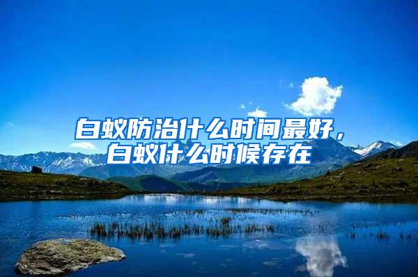 白蟻防治什么時間最好，白蟻什么時候存在