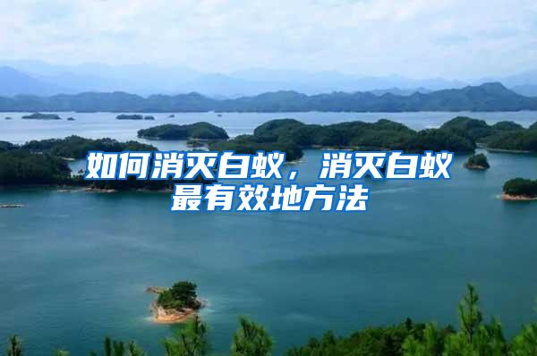 如何消滅白蟻，消滅白蟻?zhàn)钣行У胤椒?/></p>
             <p style=