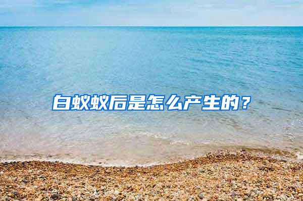 白蟻蟻后是怎么產(chǎn)生的？